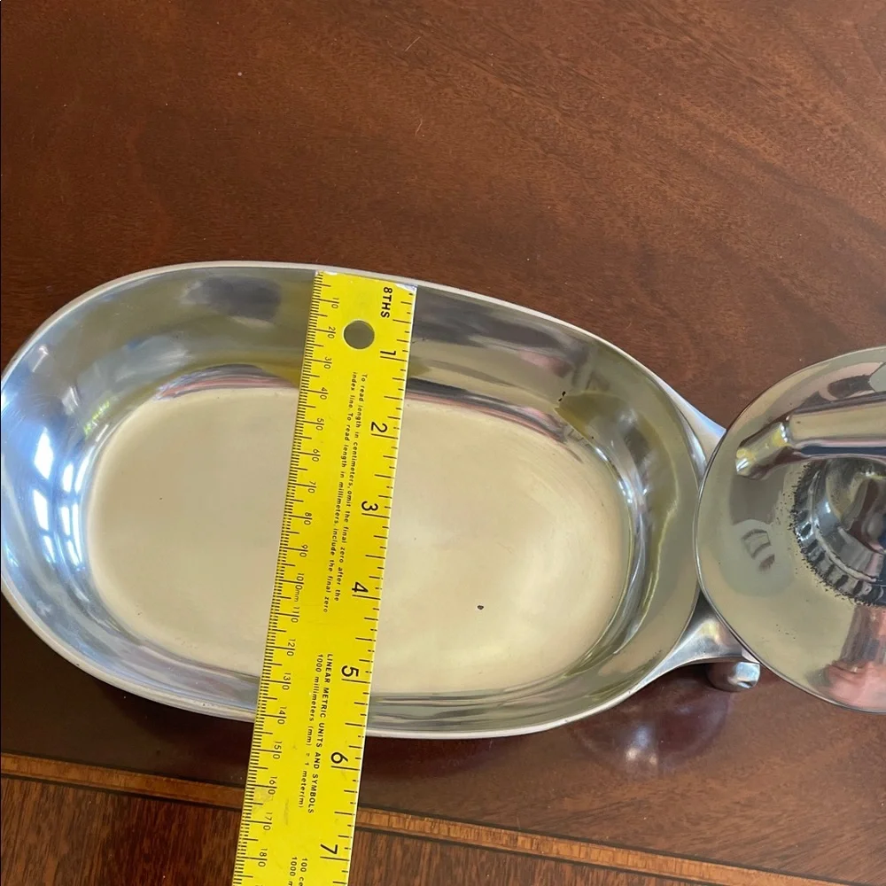 Dachshund oval  Serving Dish with Witch Hat